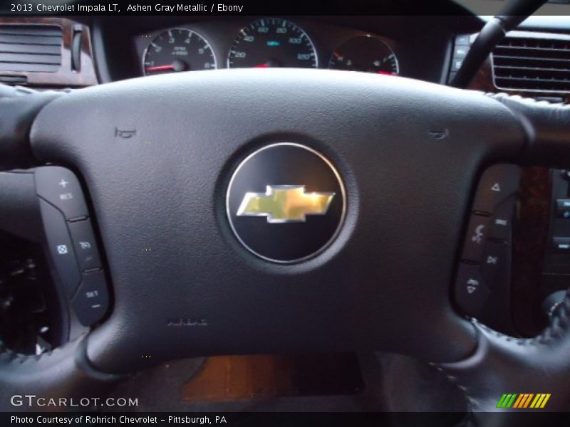 Ashen Gray Metallic / Ebony 2013 Chevrolet Impala LT
