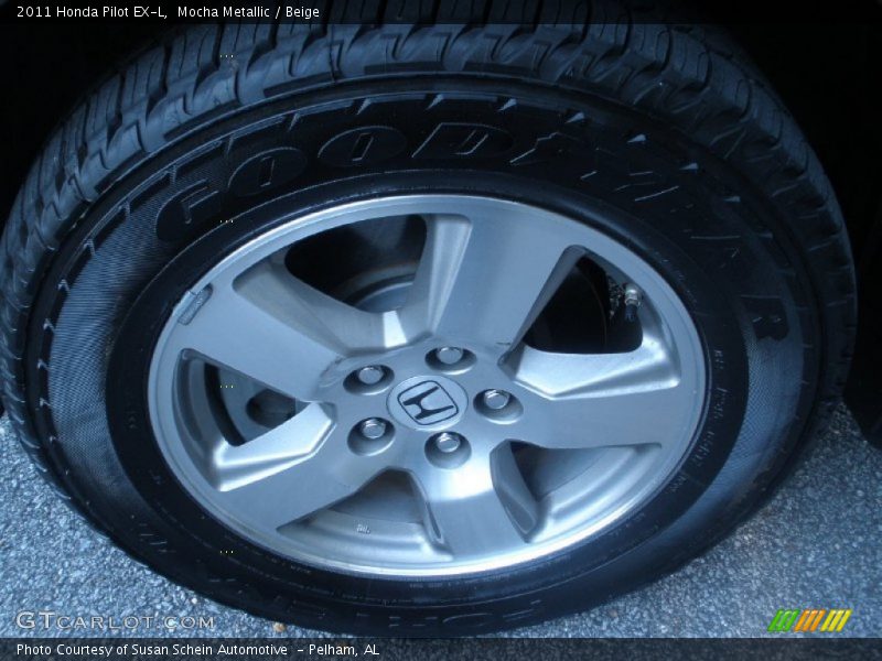 Mocha Metallic / Beige 2011 Honda Pilot EX-L