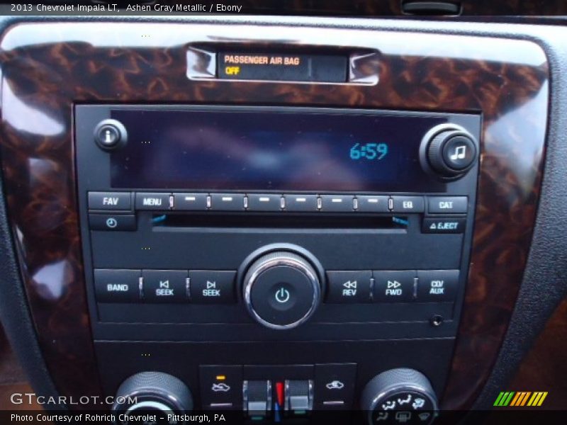 Ashen Gray Metallic / Ebony 2013 Chevrolet Impala LT