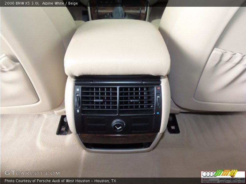 Alpine White / Beige 2006 BMW X5 3.0i