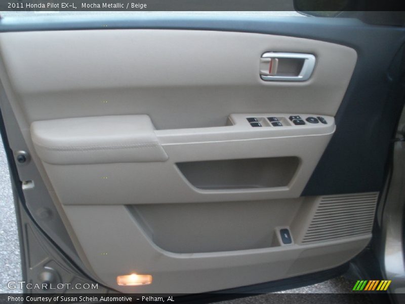 Mocha Metallic / Beige 2011 Honda Pilot EX-L