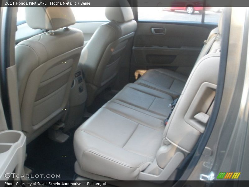 Mocha Metallic / Beige 2011 Honda Pilot EX-L