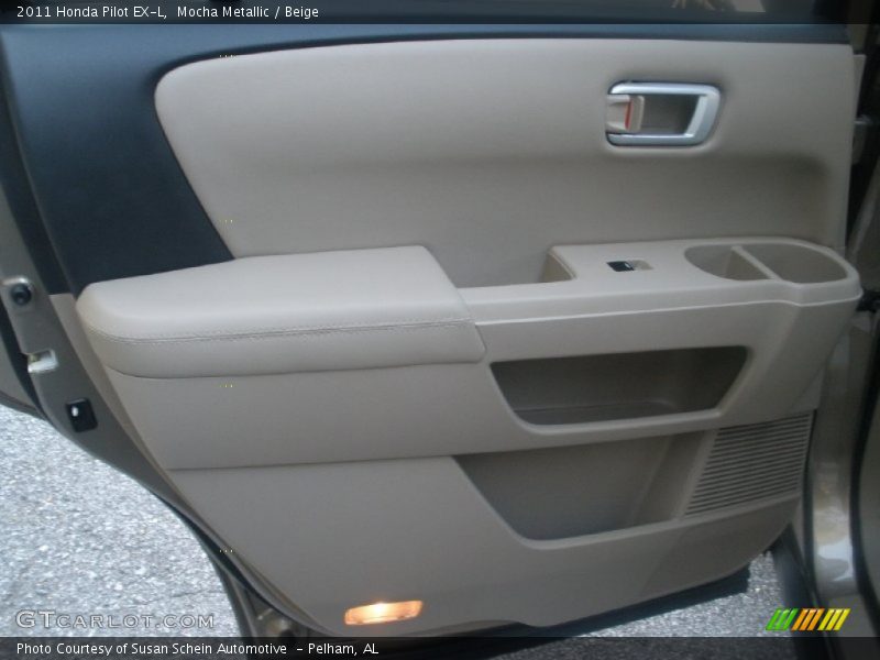 Mocha Metallic / Beige 2011 Honda Pilot EX-L