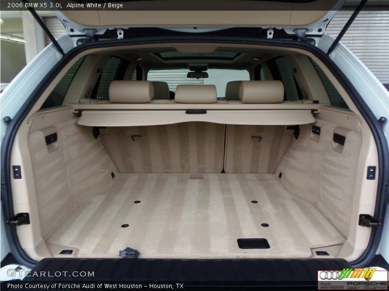 Alpine White / Beige 2006 BMW X5 3.0i