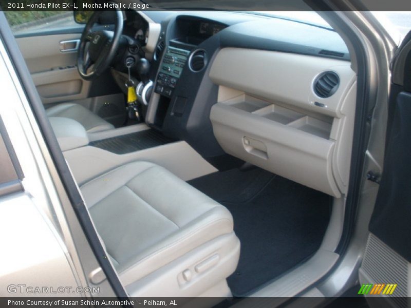 Mocha Metallic / Beige 2011 Honda Pilot EX-L