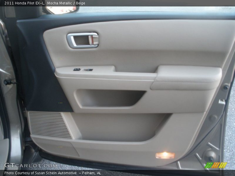 Mocha Metallic / Beige 2011 Honda Pilot EX-L