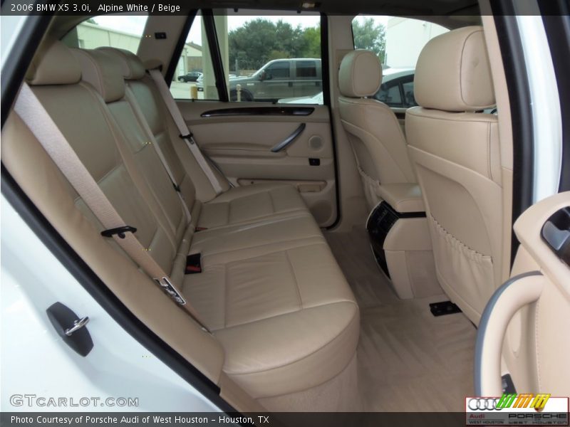Alpine White / Beige 2006 BMW X5 3.0i