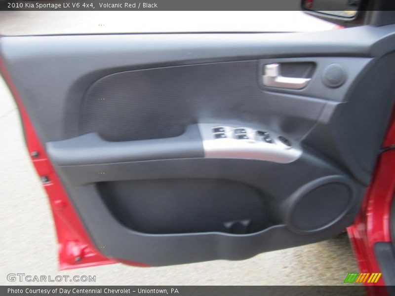 Volcanic Red / Black 2010 Kia Sportage LX V6 4x4