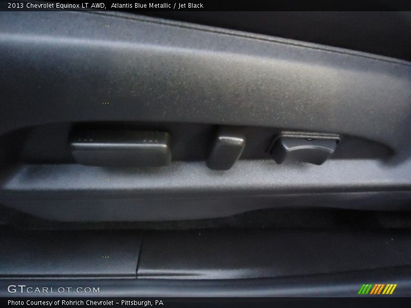 Atlantis Blue Metallic / Jet Black 2013 Chevrolet Equinox LT AWD