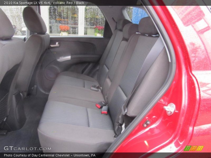 Volcanic Red / Black 2010 Kia Sportage LX V6 4x4