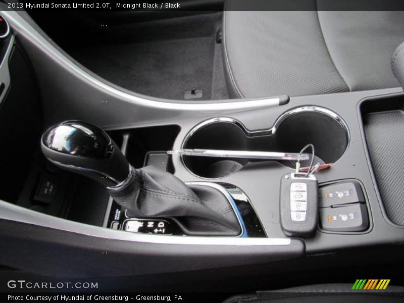 Midnight Black / Black 2013 Hyundai Sonata Limited 2.0T