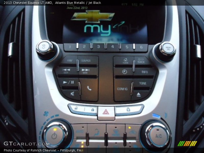 Controls of 2013 Equinox LT AWD