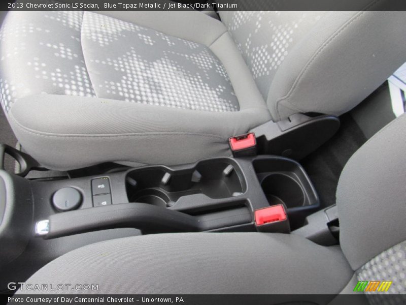 Blue Topaz Metallic / Jet Black/Dark Titanium 2013 Chevrolet Sonic LS Sedan