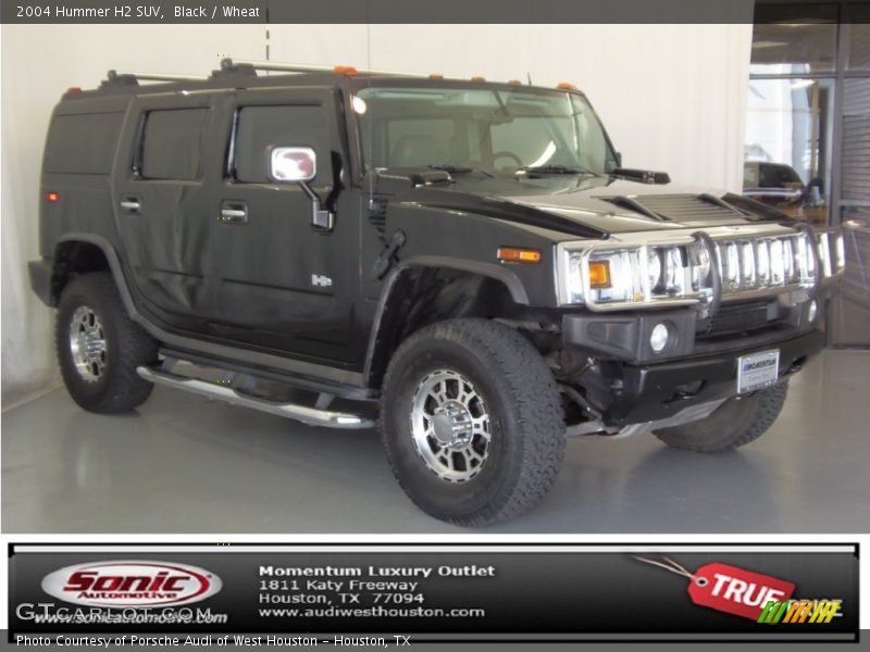 Black / Wheat 2004 Hummer H2 SUV