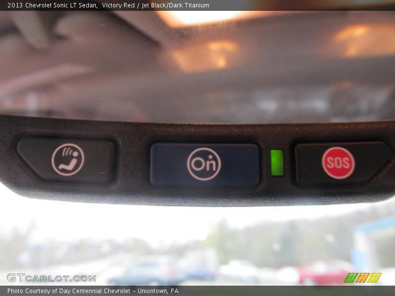 Victory Red / Jet Black/Dark Titanium 2013 Chevrolet Sonic LT Sedan