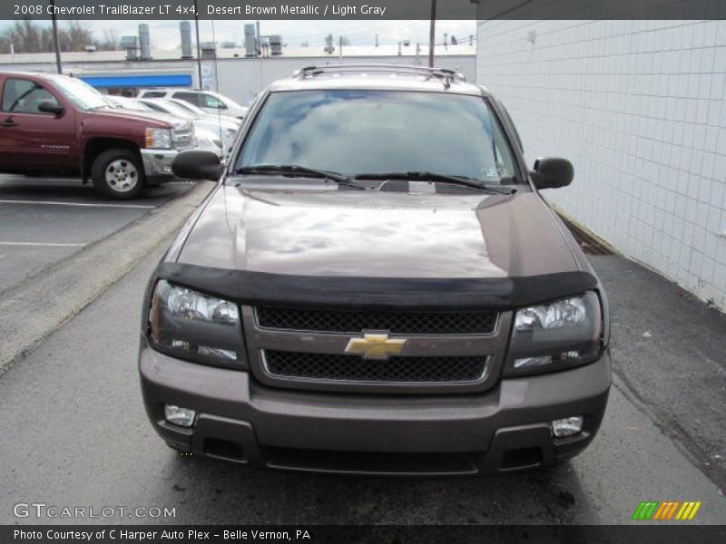 Desert Brown Metallic / Light Gray 2008 Chevrolet TrailBlazer LT 4x4