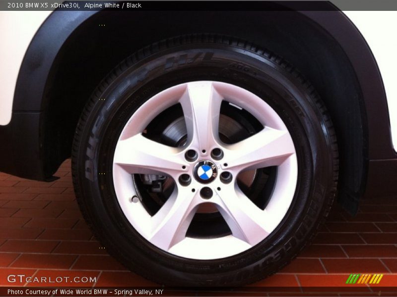 Alpine White / Black 2010 BMW X5 xDrive30i