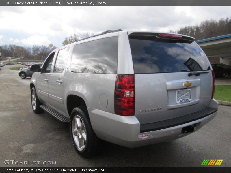 Silver Ice Metallic / Ebony 2013 Chevrolet Suburban LT 4x4