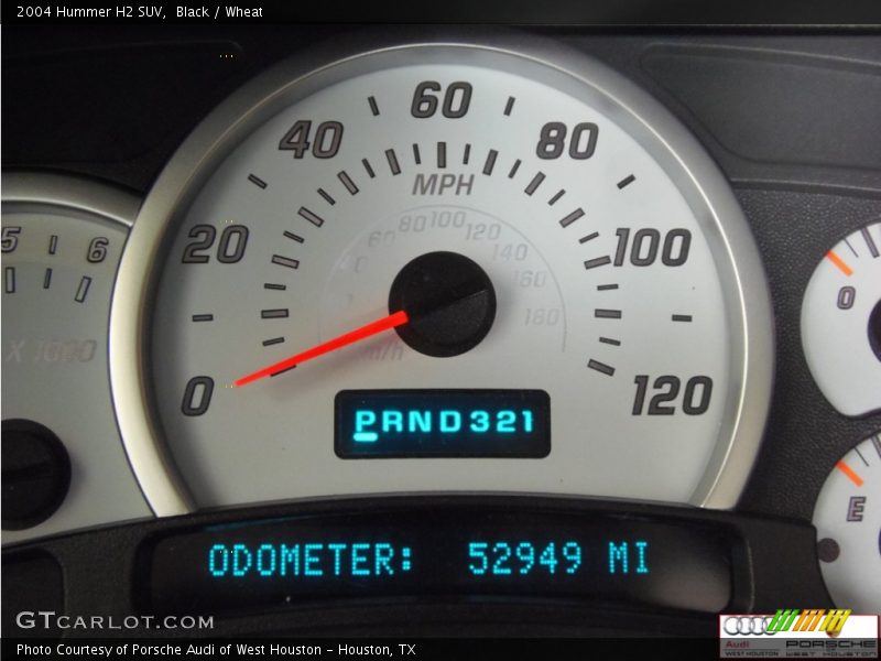Black / Wheat 2004 Hummer H2 SUV
