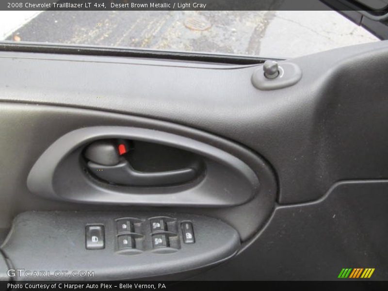 Desert Brown Metallic / Light Gray 2008 Chevrolet TrailBlazer LT 4x4