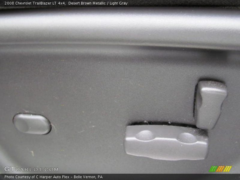 Desert Brown Metallic / Light Gray 2008 Chevrolet TrailBlazer LT 4x4