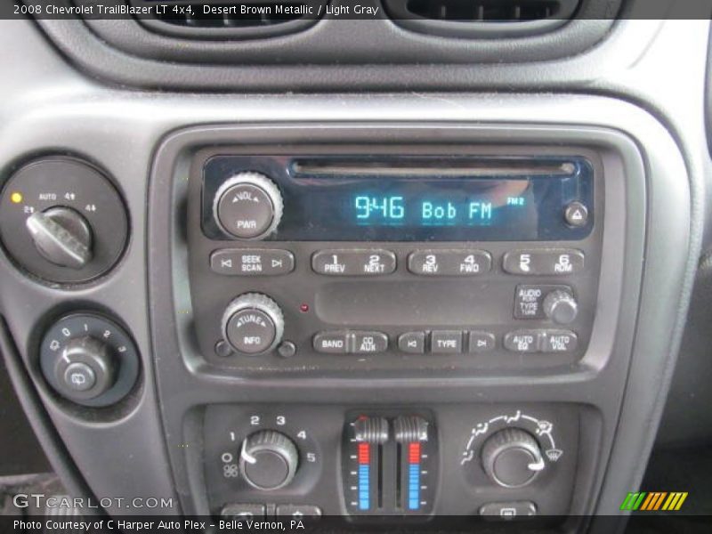 Desert Brown Metallic / Light Gray 2008 Chevrolet TrailBlazer LT 4x4