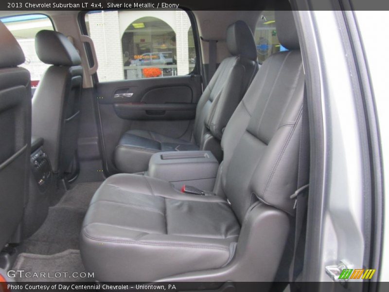 Silver Ice Metallic / Ebony 2013 Chevrolet Suburban LT 4x4