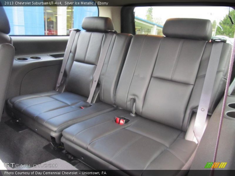 Silver Ice Metallic / Ebony 2013 Chevrolet Suburban LT 4x4