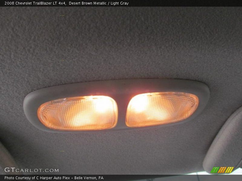 Desert Brown Metallic / Light Gray 2008 Chevrolet TrailBlazer LT 4x4