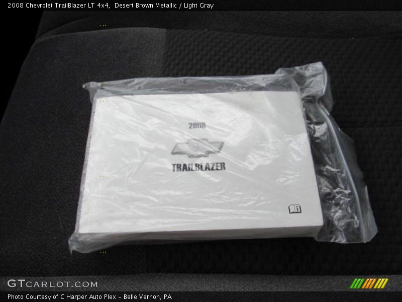 Desert Brown Metallic / Light Gray 2008 Chevrolet TrailBlazer LT 4x4