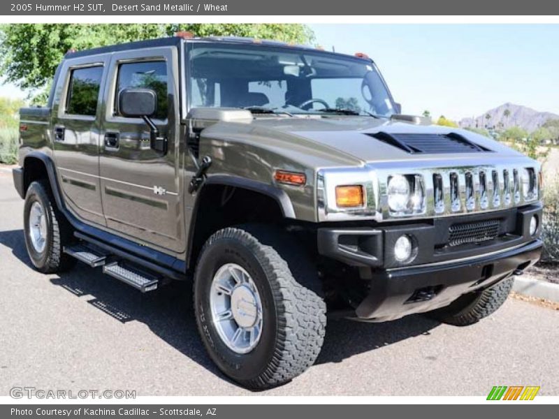 Desert Sand Metallic / Wheat 2005 Hummer H2 SUT