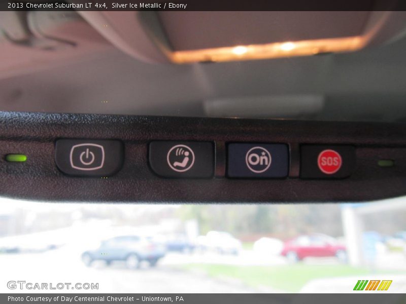 Silver Ice Metallic / Ebony 2013 Chevrolet Suburban LT 4x4