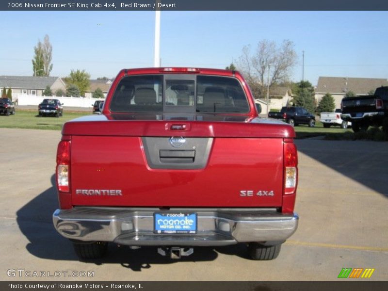 Red Brawn / Desert 2006 Nissan Frontier SE King Cab 4x4
