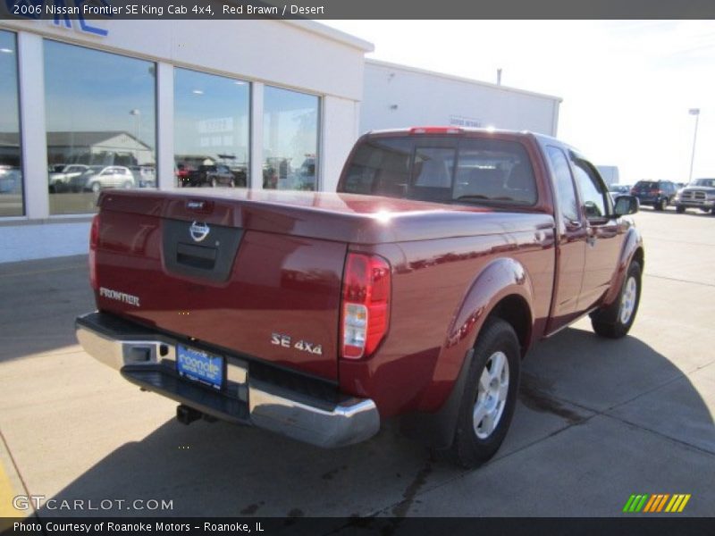 Red Brawn / Desert 2006 Nissan Frontier SE King Cab 4x4