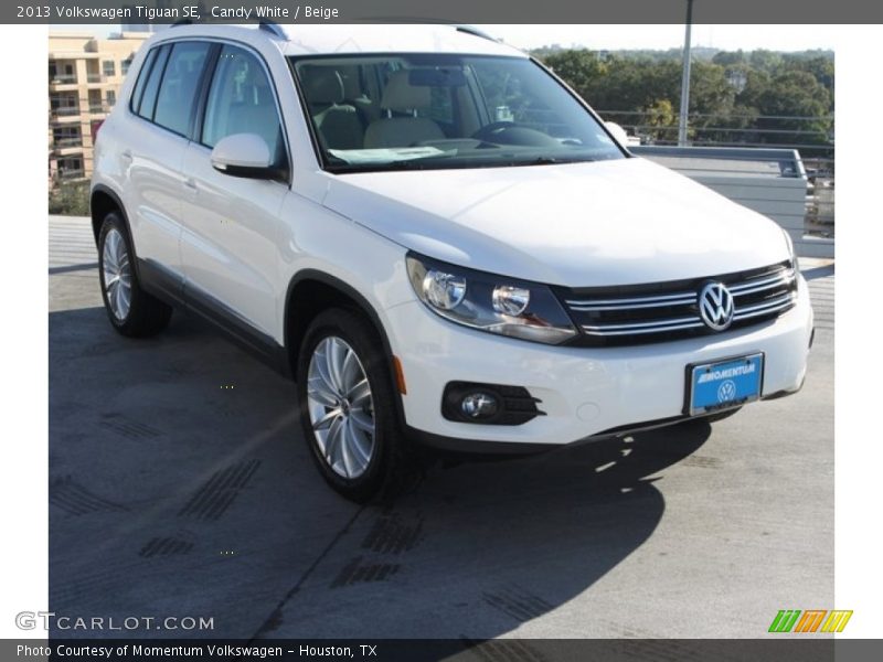 Candy White / Beige 2013 Volkswagen Tiguan SE
