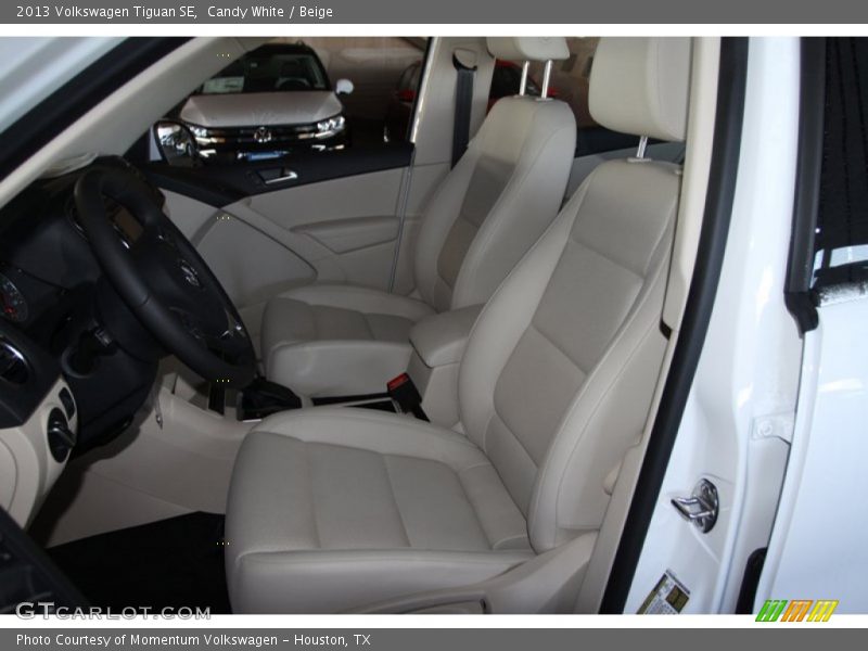 Candy White / Beige 2013 Volkswagen Tiguan SE