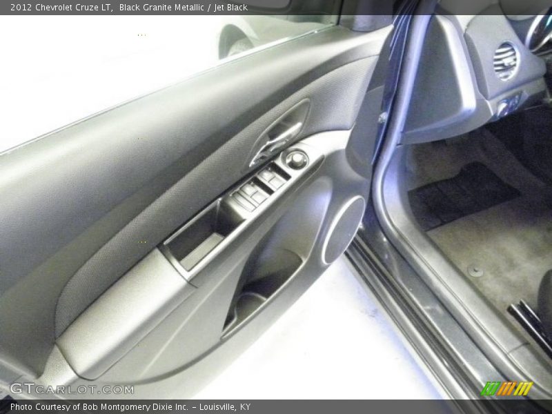 Black Granite Metallic / Jet Black 2012 Chevrolet Cruze LT