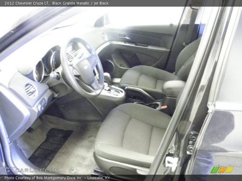 Black Granite Metallic / Jet Black 2012 Chevrolet Cruze LT
