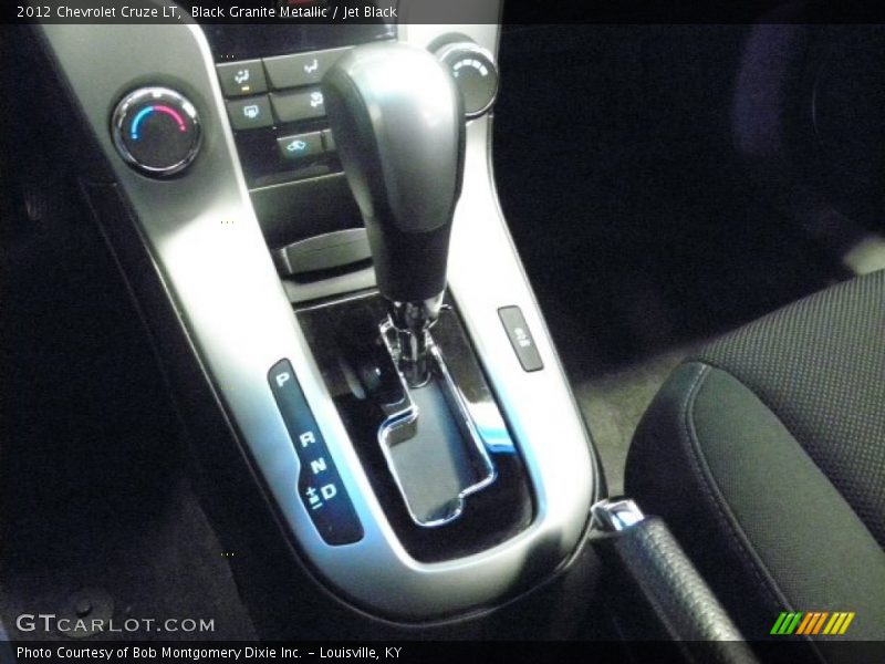 Black Granite Metallic / Jet Black 2012 Chevrolet Cruze LT