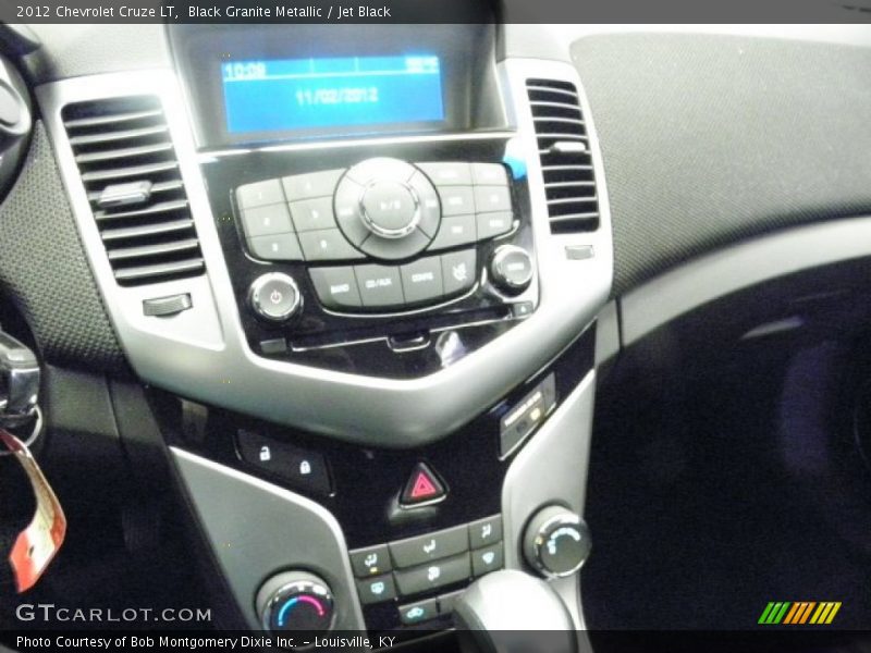 Black Granite Metallic / Jet Black 2012 Chevrolet Cruze LT