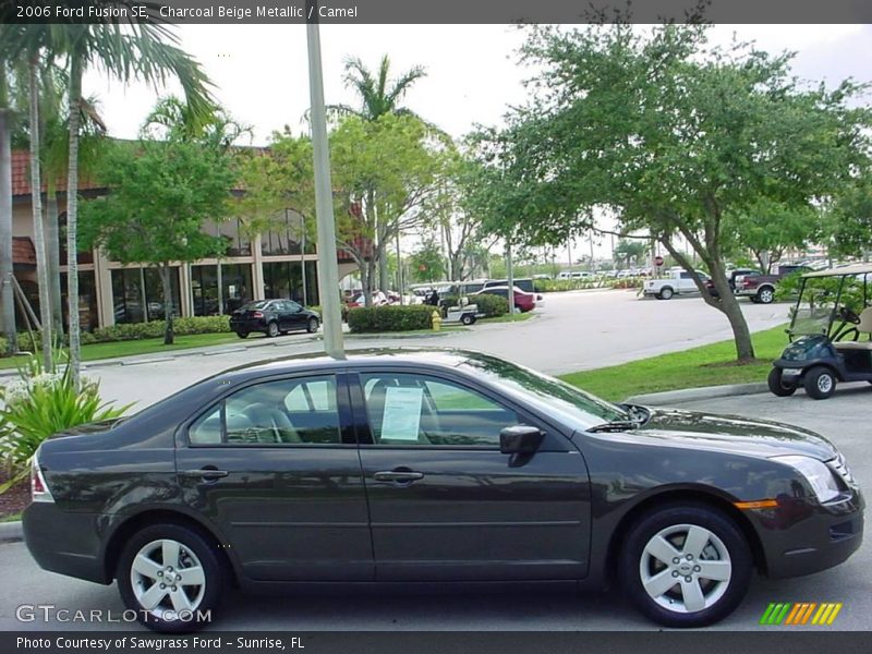 Charcoal Beige Metallic / Camel 2006 Ford Fusion SE