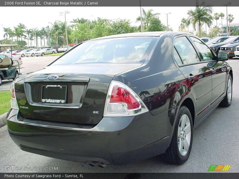 Charcoal Beige Metallic / Camel 2006 Ford Fusion SE