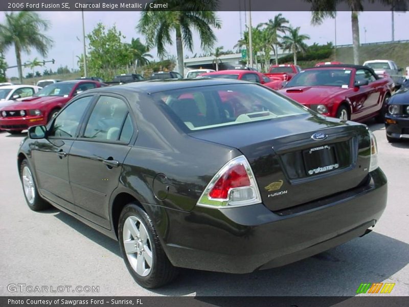 Charcoal Beige Metallic / Camel 2006 Ford Fusion SE