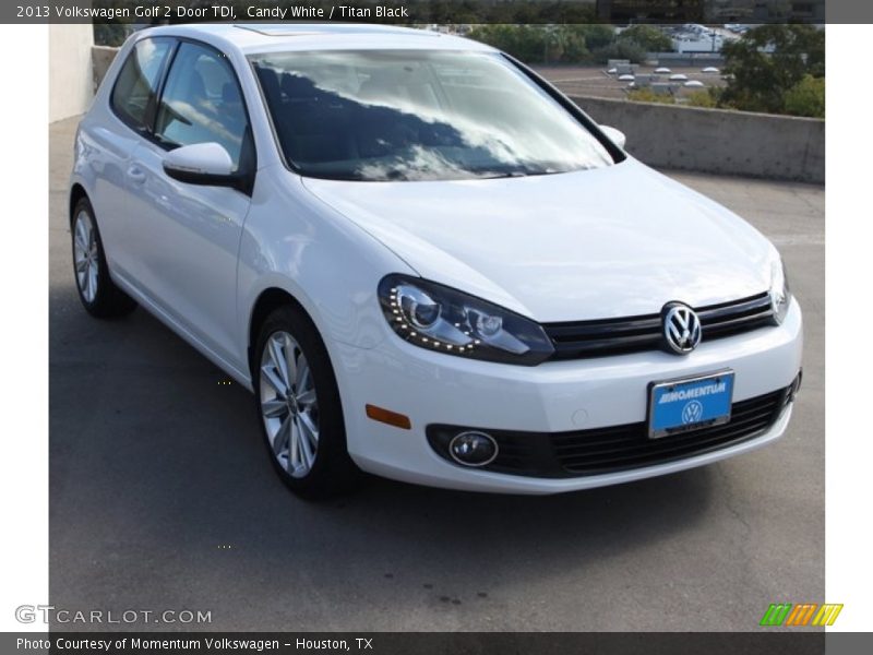 Candy White / Titan Black 2013 Volkswagen Golf 2 Door TDI