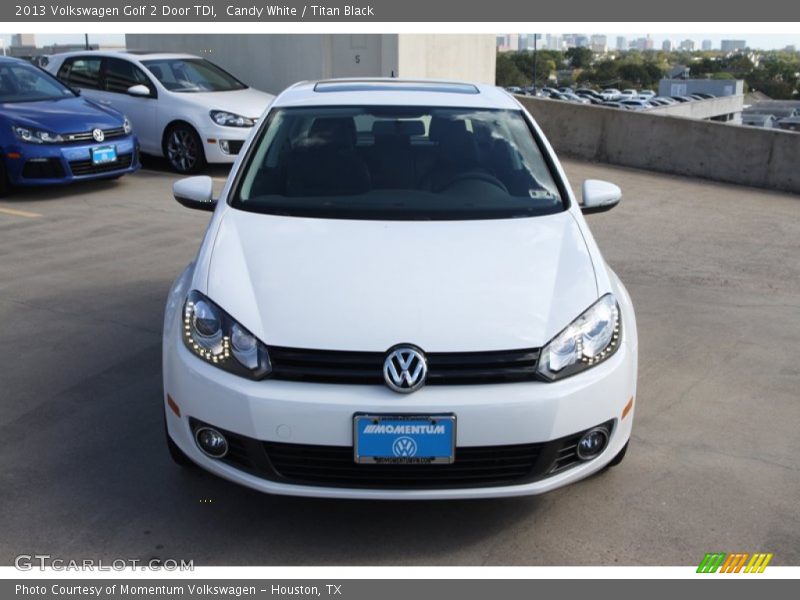 Candy White / Titan Black 2013 Volkswagen Golf 2 Door TDI