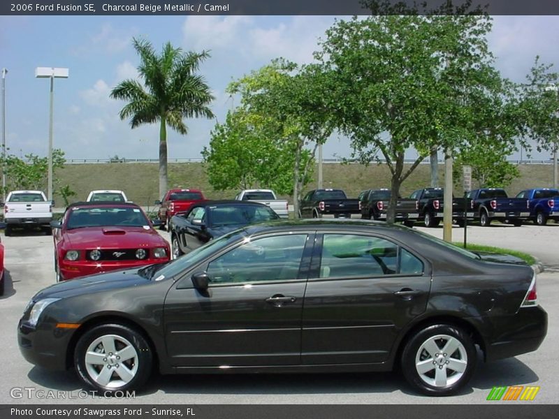 Charcoal Beige Metallic / Camel 2006 Ford Fusion SE