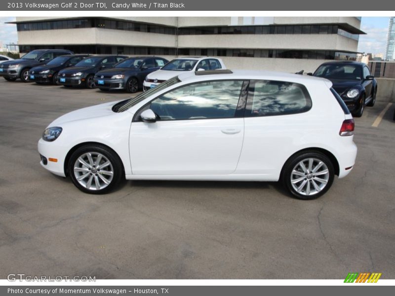 Candy White / Titan Black 2013 Volkswagen Golf 2 Door TDI