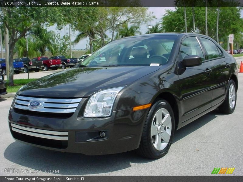 Charcoal Beige Metallic / Camel 2006 Ford Fusion SE
