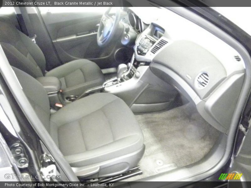 Black Granite Metallic / Jet Black 2012 Chevrolet Cruze LT