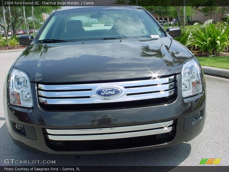 Charcoal Beige Metallic / Camel 2006 Ford Fusion SE